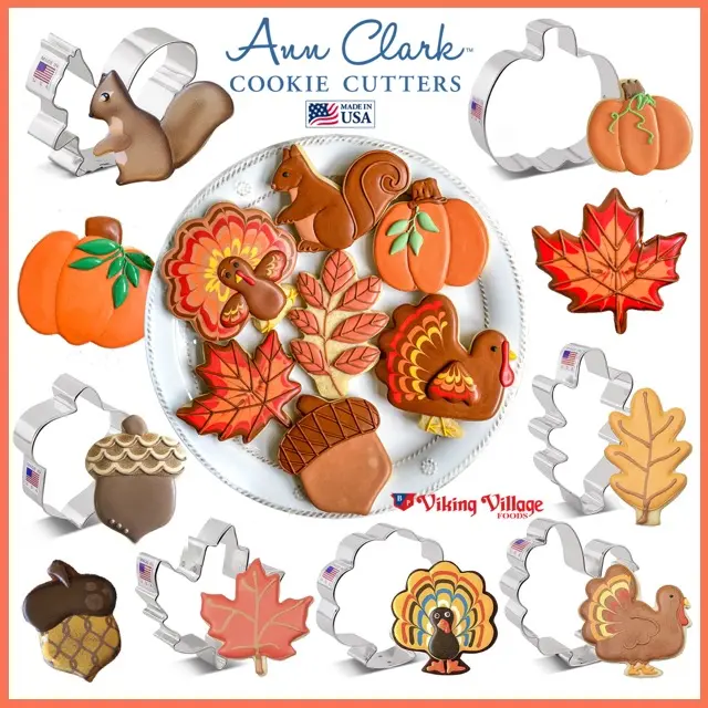 Ann Clark Fall Cookie Cutters