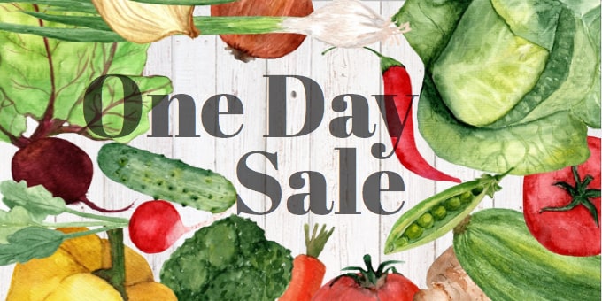one day produce sale