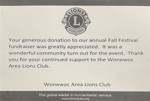 Wonewoc Lions