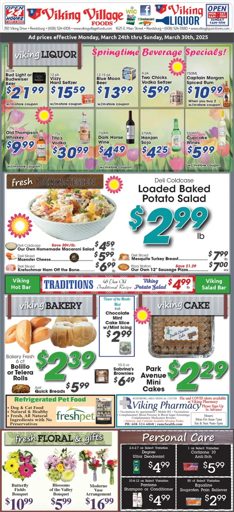 Deli-Bakery Specials 3-24