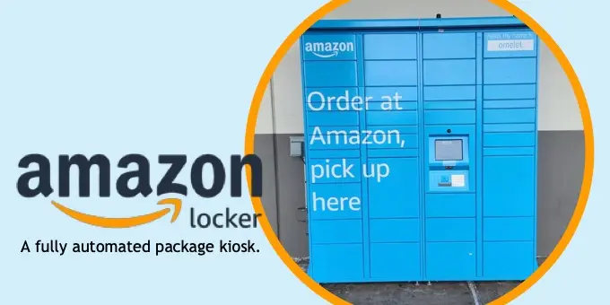 Amazon Locker at Viking Village Foods