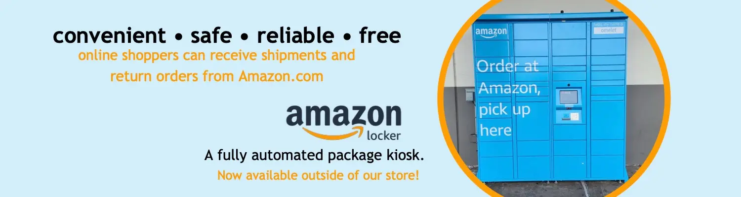 Amazon Locker at Viking Village Foods