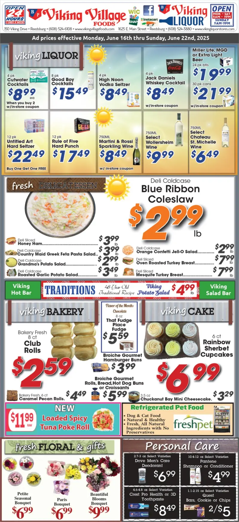 Deli-Bakery Specials 6-16