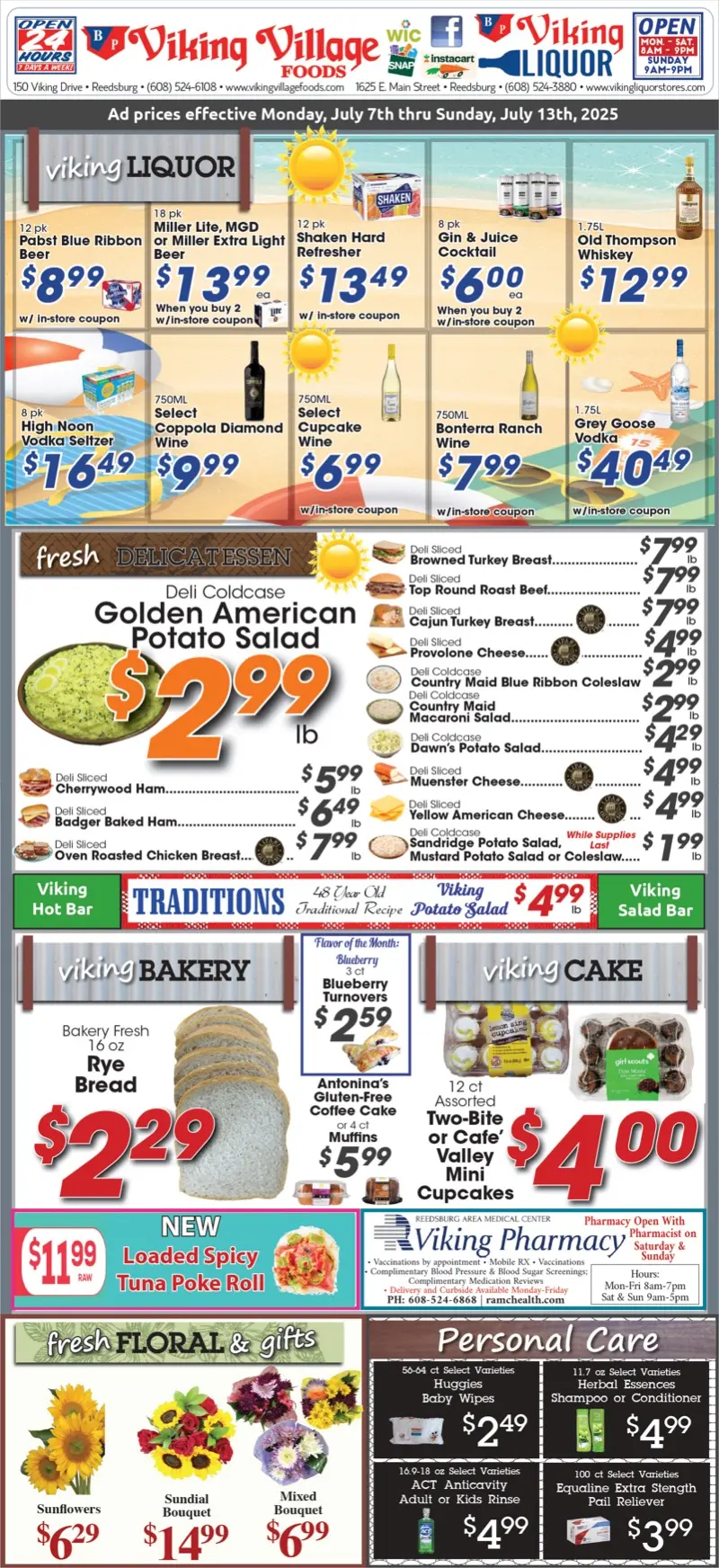 Deli-Bakery Specials 7-7