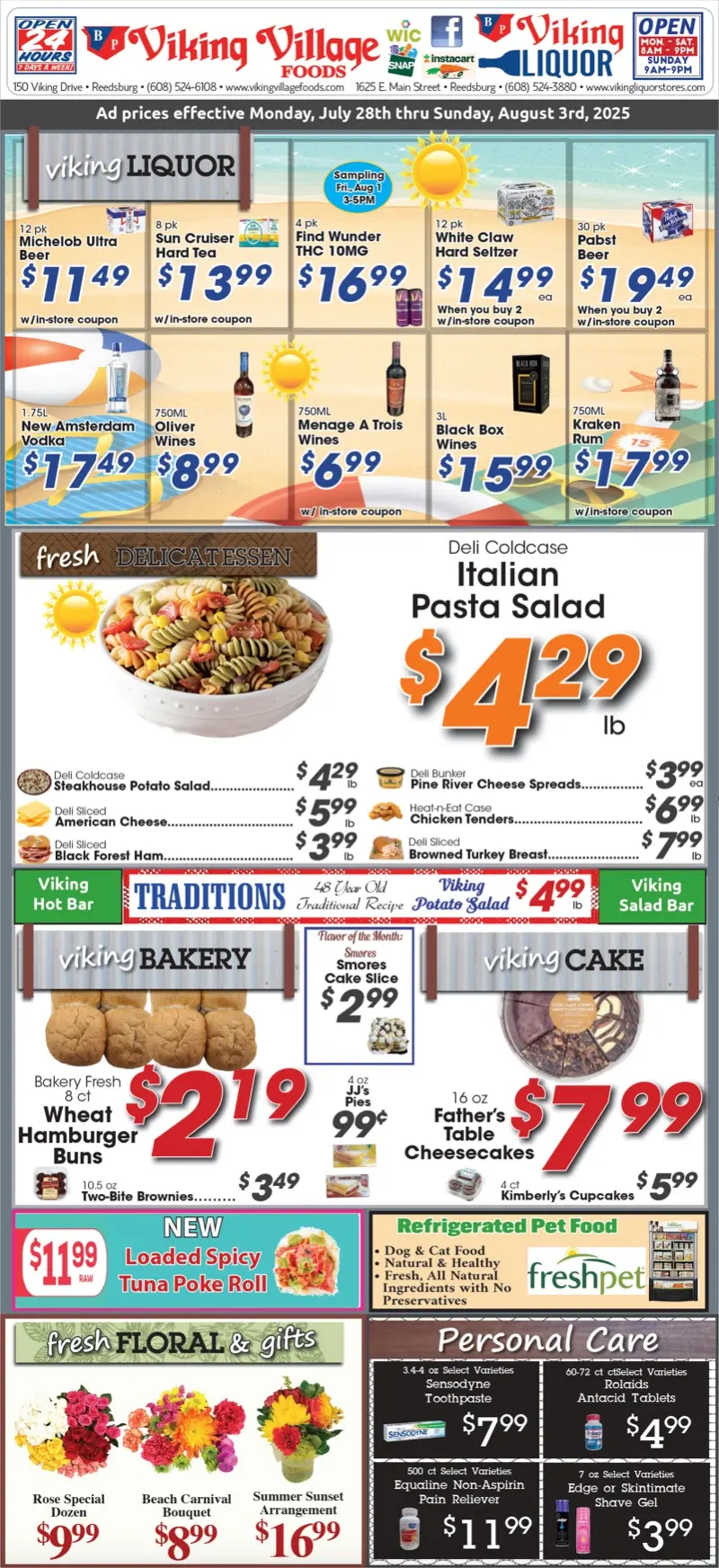 Deli-Bakery Specials 7-28