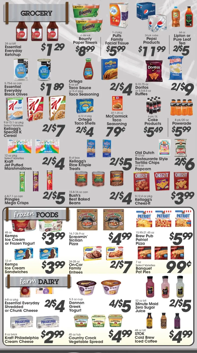 Grocery Specials 7-28
