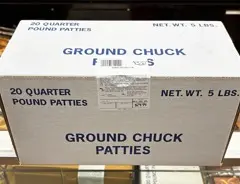 Ground Chuck Patties