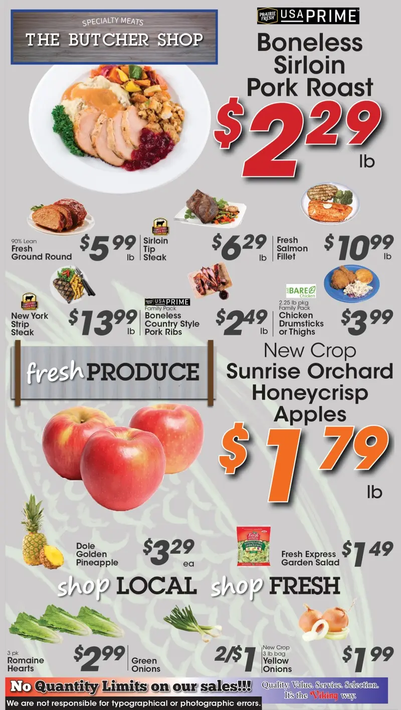 Produce Specials 9-8