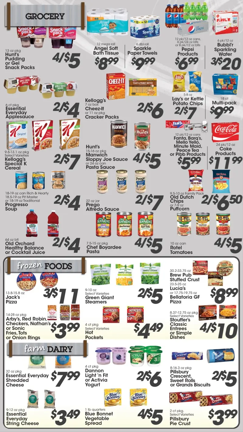 Grocery Specials 9-8