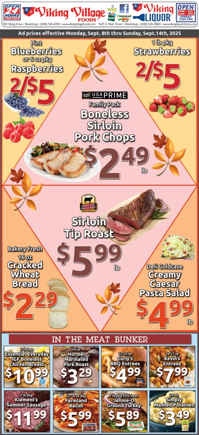 Weekly Ad Front 9-8
