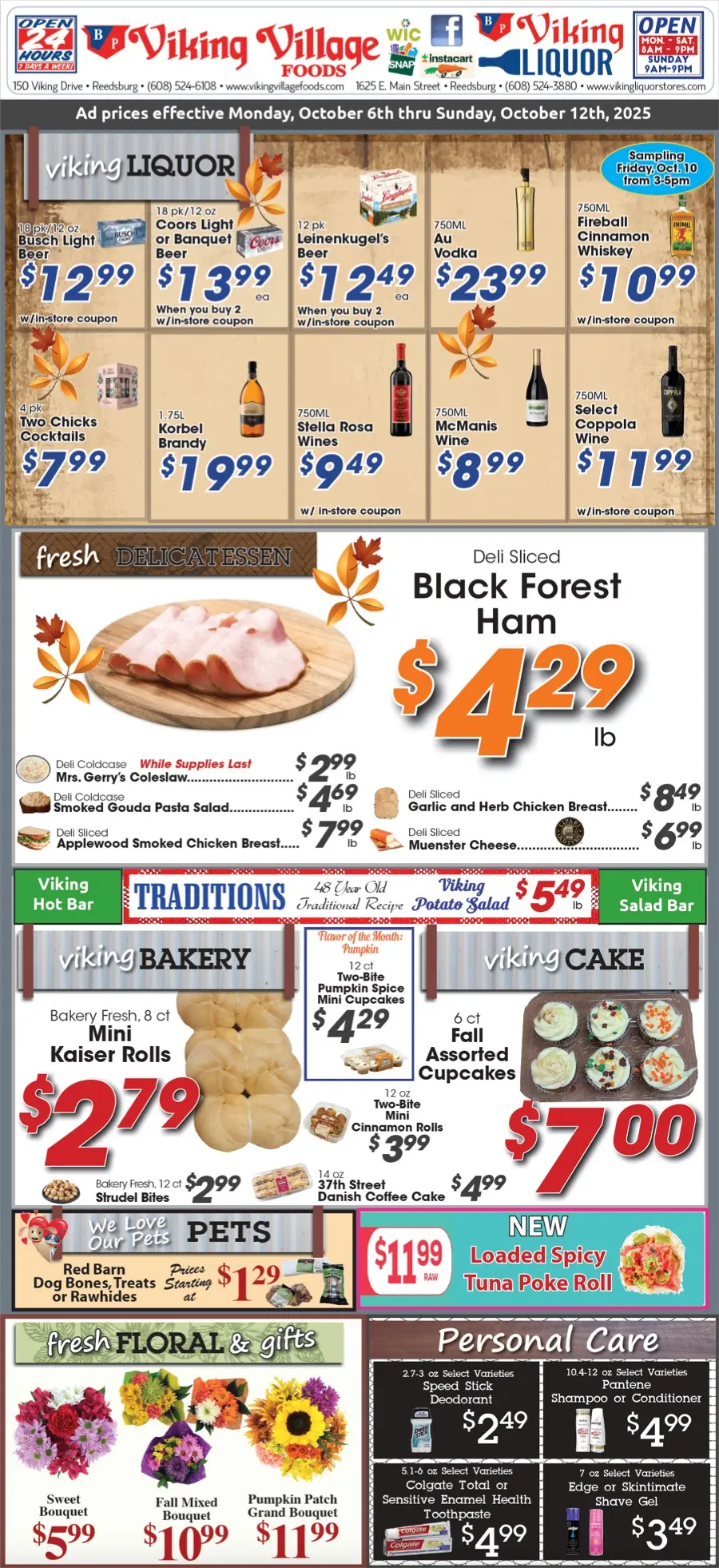 Deli-Bakery Specials 10-6