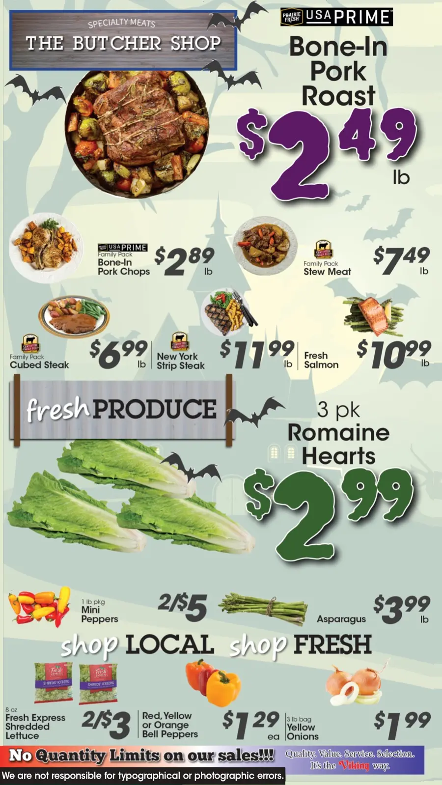 Meat & Produce Specials