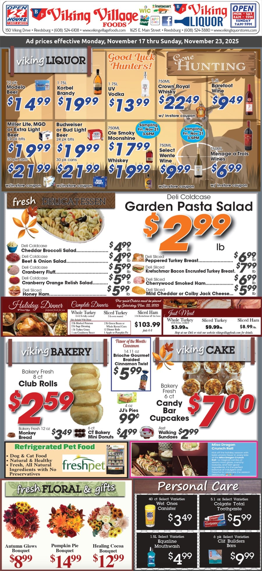 Deli & Bakery Specials