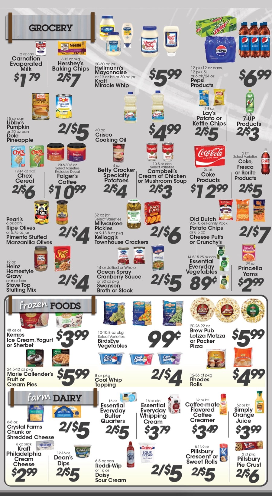 Grocery Specials
