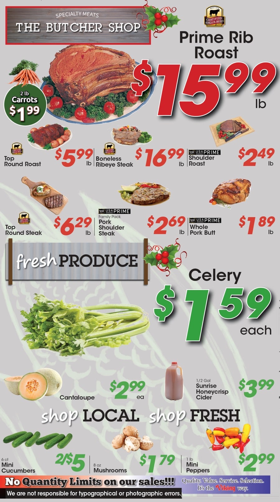 Meat & Produce Specials