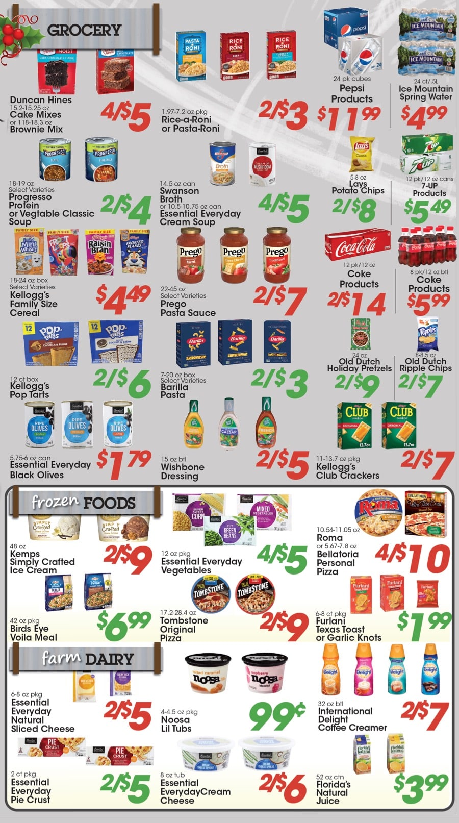 Grocery Specials