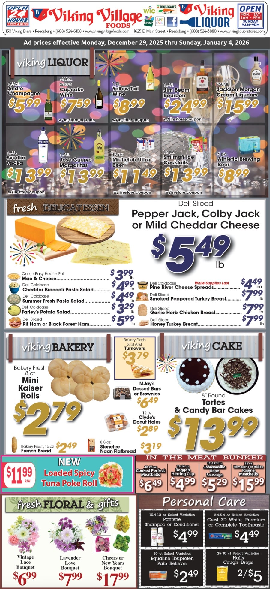 Deli and Bakery Specials