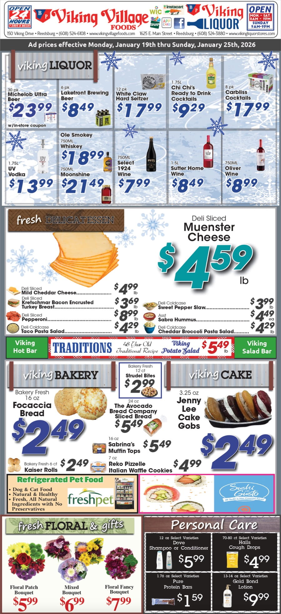 Deli and Bakery Specials