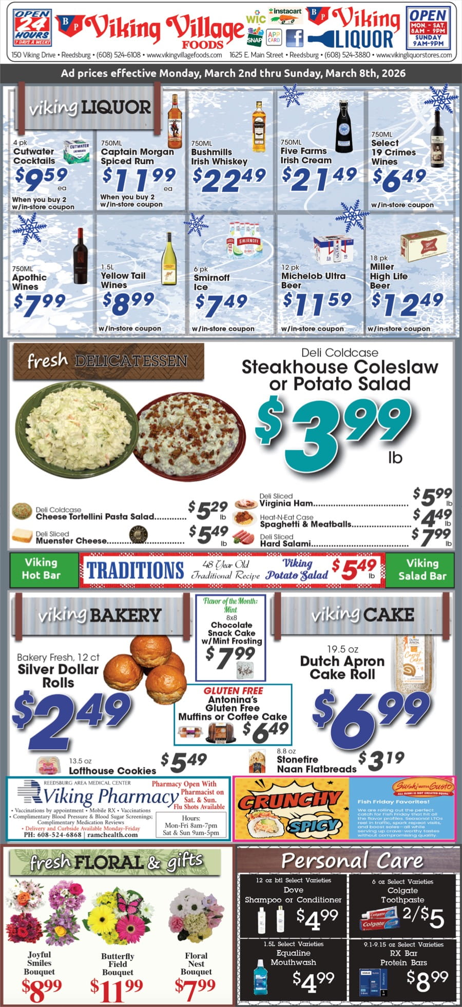 Deli and Bakery Specials