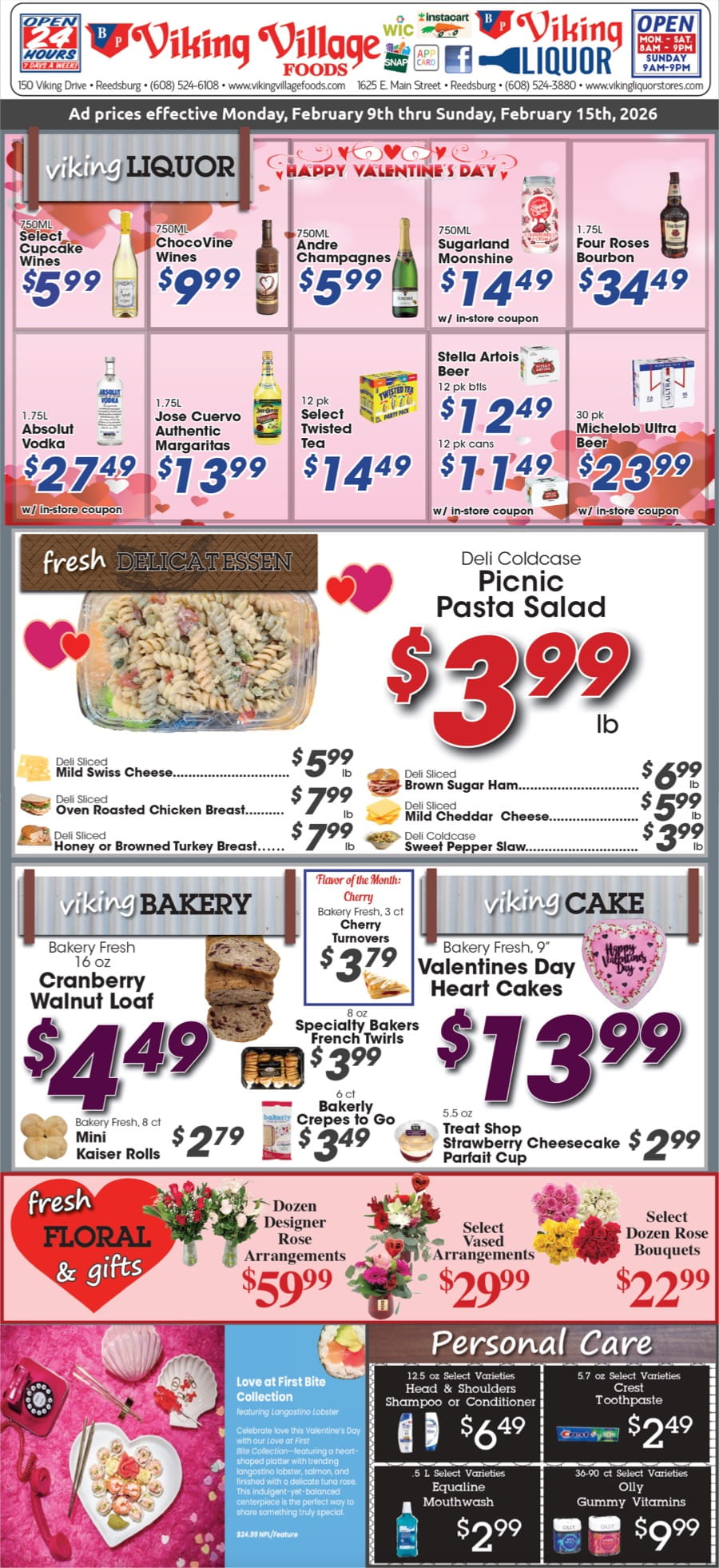 Deli and Bakery Specials