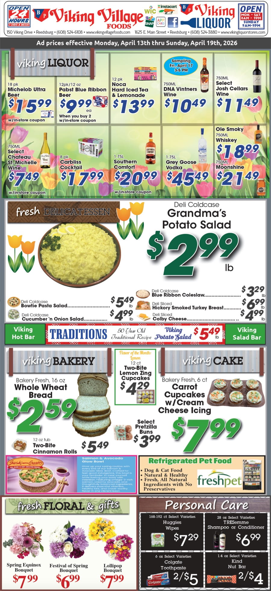 Deli and Bakery Specials