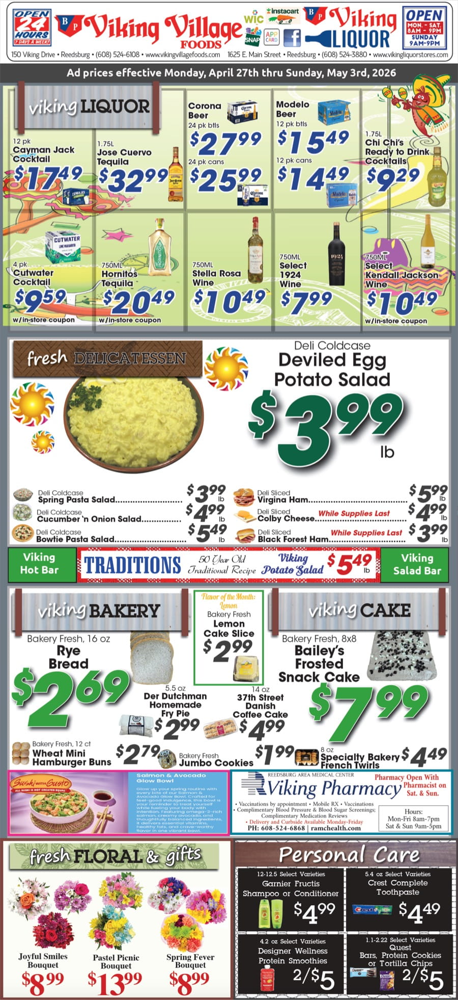 Deli and Bakery Specials