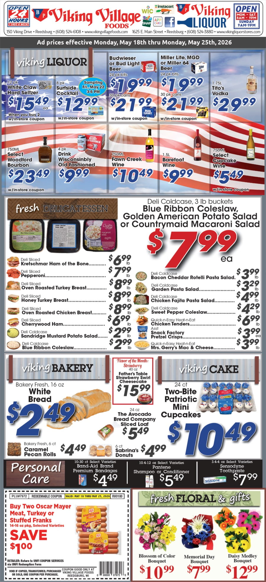Deli and Bakery Specials
