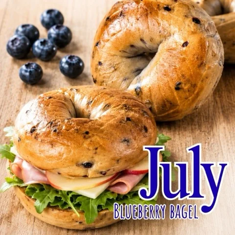 July Bagel of the Month Bagel Flavor of the Month