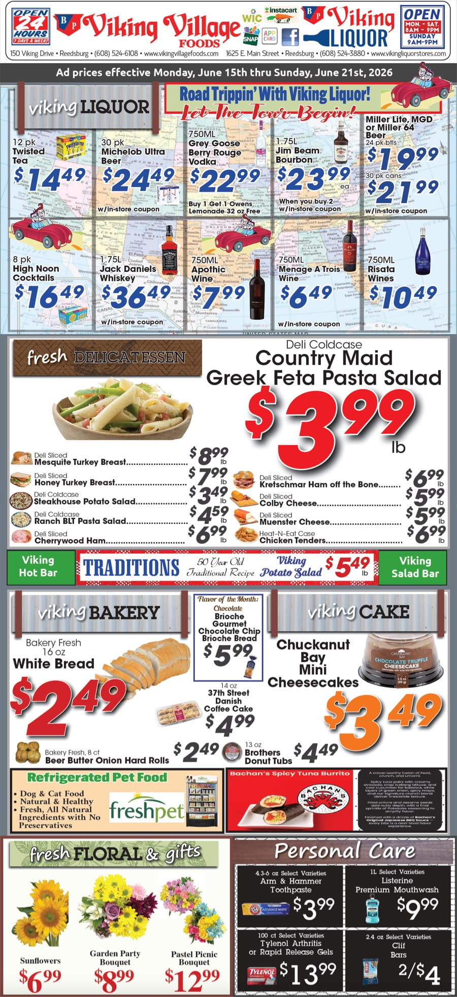 Deli and Bakery Specials