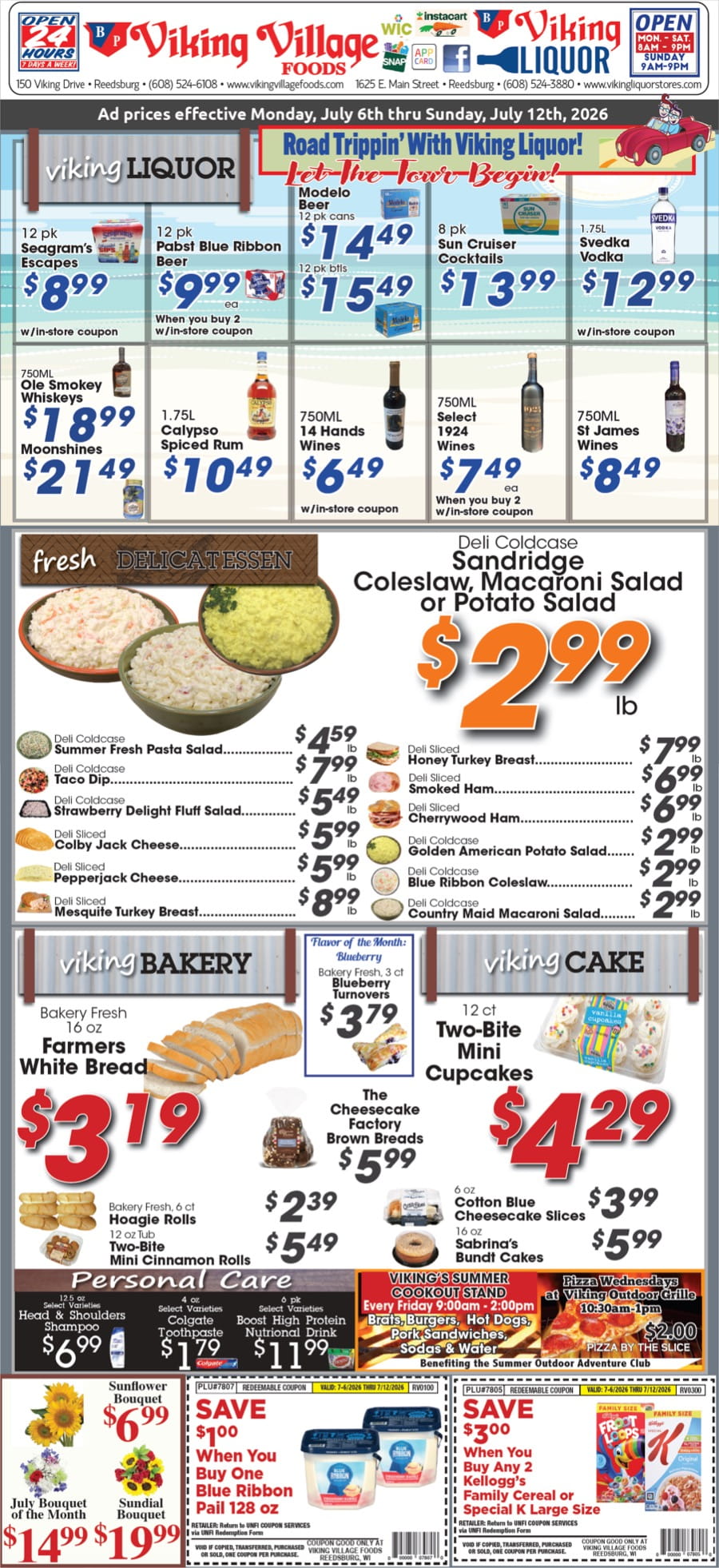 Deli and Bakery Specials