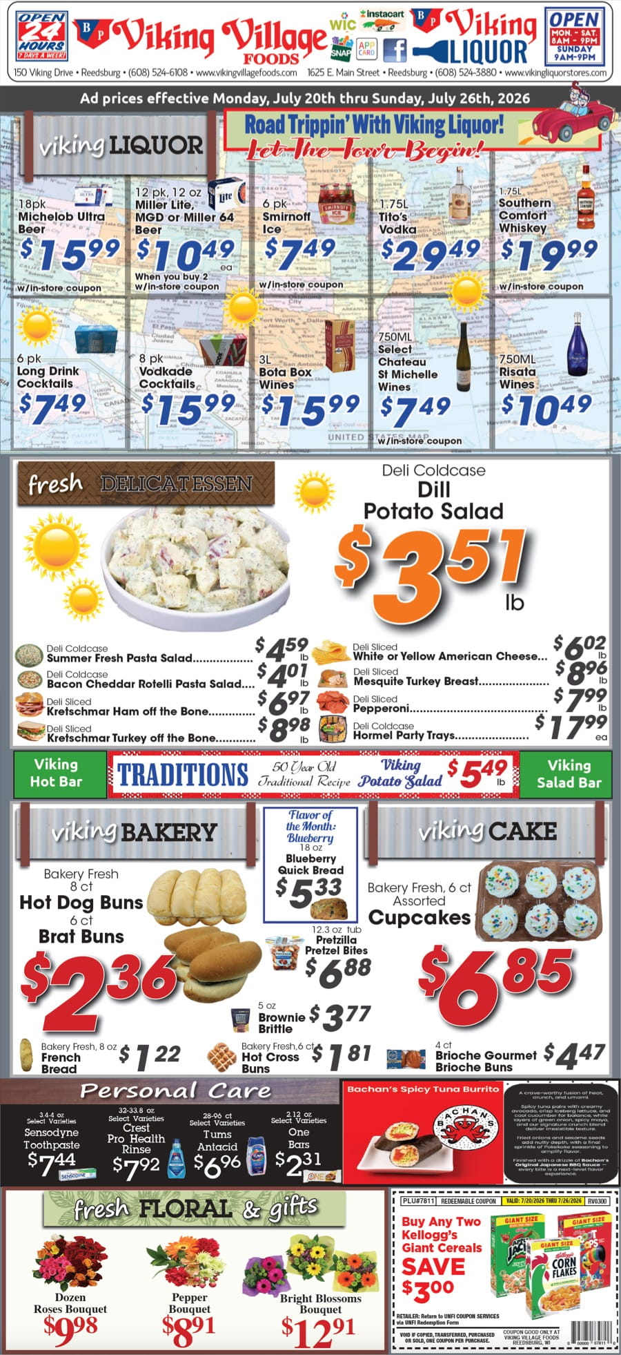 Deli and Bakery Specials