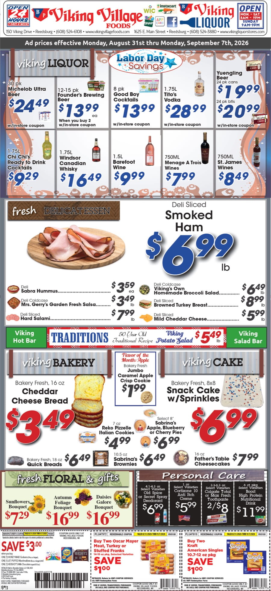 Deli and Bakery Specials
