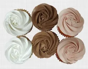 Neapolitan Cupcakes